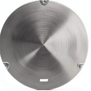 8.7inch Steel Plate Grourarty Induction Heat Diffuser with Handle-0