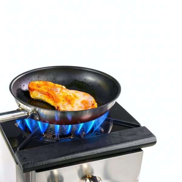 Commercial Single Stock Pot Stove HIPOPLLER 18" Iron Burner 90000 BTU-5