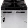 2 Burners Gas Stove HOCCOT Dual Fuel Stainless Steel Hot Plate-1