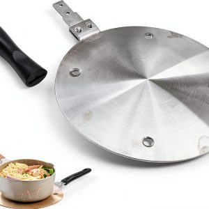 Heat Diffuser 9.45in 24cm Stainless Steel Induction Adapter by-0