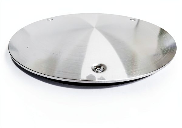 Foldable Embossed Induction Hob Heat Diffuser Upromax 8‑inch Stainless-5
