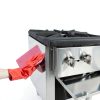 Commercial Single Stock Pot Stove HIPOPLLER 18" Iron Burner 90000 BTU-3