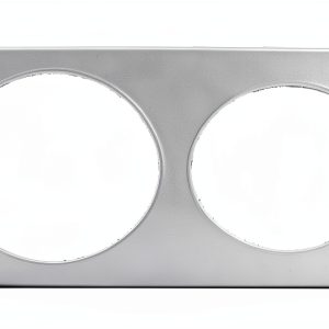 Winco Adaptor Plate 8-3/8" & 10-3/8" Holes Medium Stainless Steel-0