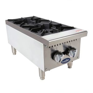 Atosa CookRite ACHP-2 12" Vertical Gas Hot Plate 2 Burner 64k BTU-0