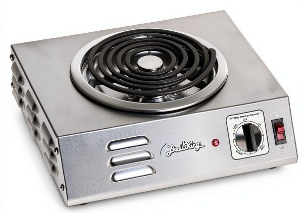 BroilKing CSR-3TB Electric Hot Plate 1500W Stainless Steel Gray-0