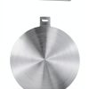 7.87″ inch Heat Diffuser Stainless Steel with Removable Handle, Induction Adapter Plate for Induction Electric Gas Glass Cooktop, Heat Transfer Conduction Plate, Defrosting Frozen Food-2