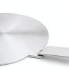 7.87″ inch Heat Diffuser Stainless Steel with Removable Handle, Induction Adapter Plate for Induction Electric Gas Glass Cooktop, Heat Transfer Conduction Plate, Defrosting Frozen Food-3
